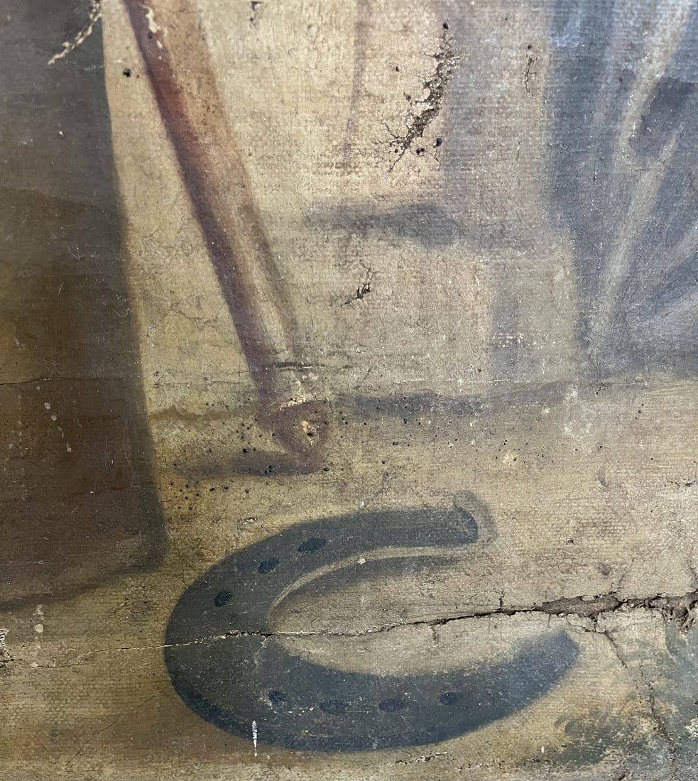 Saint Eligius, 1790, Large Oil on Canvas - 15