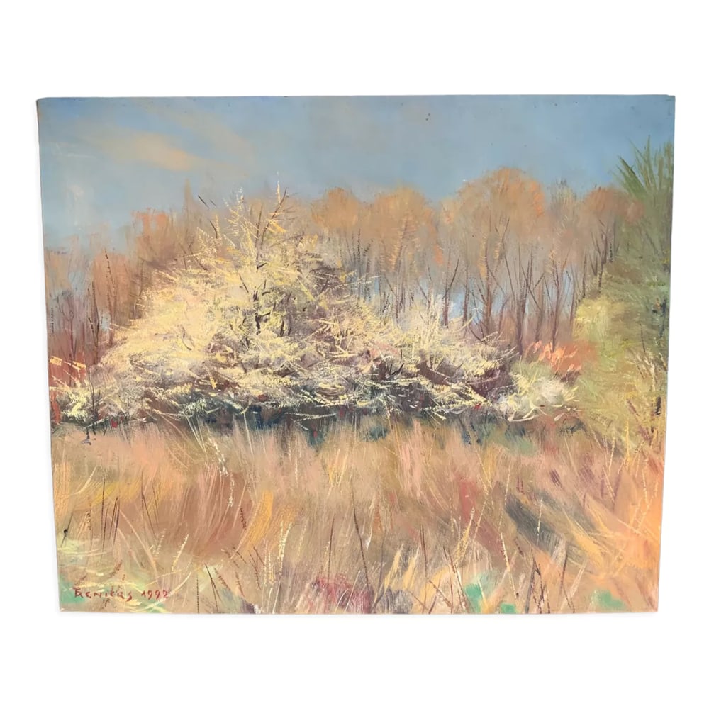 Tony Reniers, Landscape, 1990s, Oil on Panel - 2