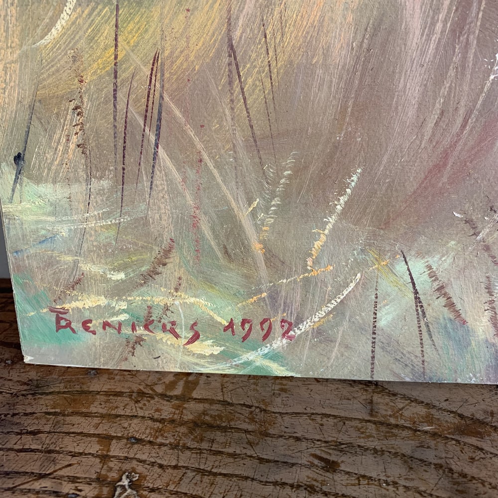 Tony Reniers, Landscape, 1990s, Oil on Panel - 3