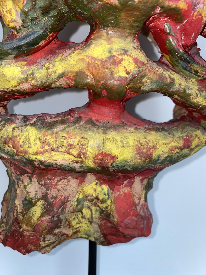 Art Brut Terracota Sculptures by Angelo Méani, Set of 3 - 6