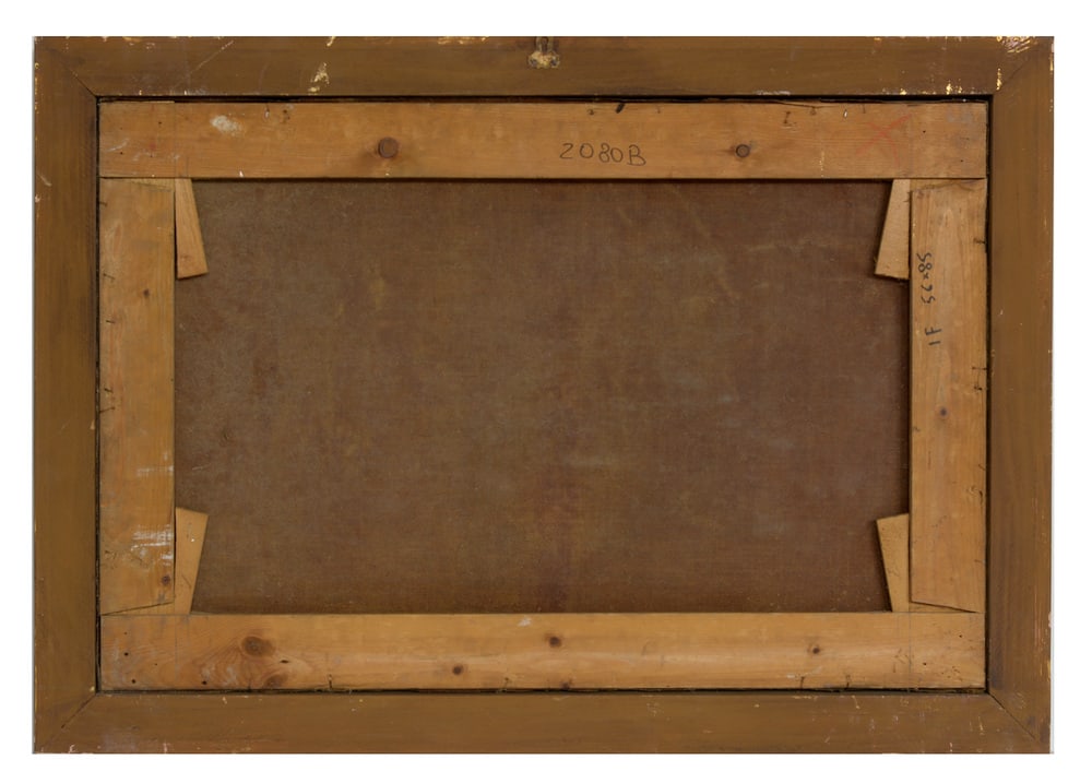 E. De Blasi, Romantic Scene, Early 1900s, Oil on Canvas - 7