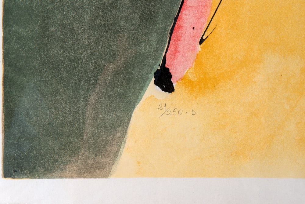 Bruno Cassinari, Cavallo, 1980s, Original Lithograph - 2