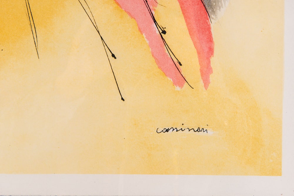 Bruno Cassinari, Cavallo, 1980s, Original Lithograph - 3