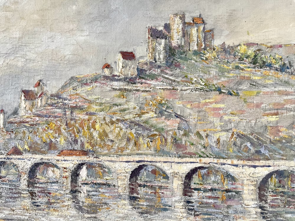 Fernand Laval, Oil on Canvas, Framed - 3