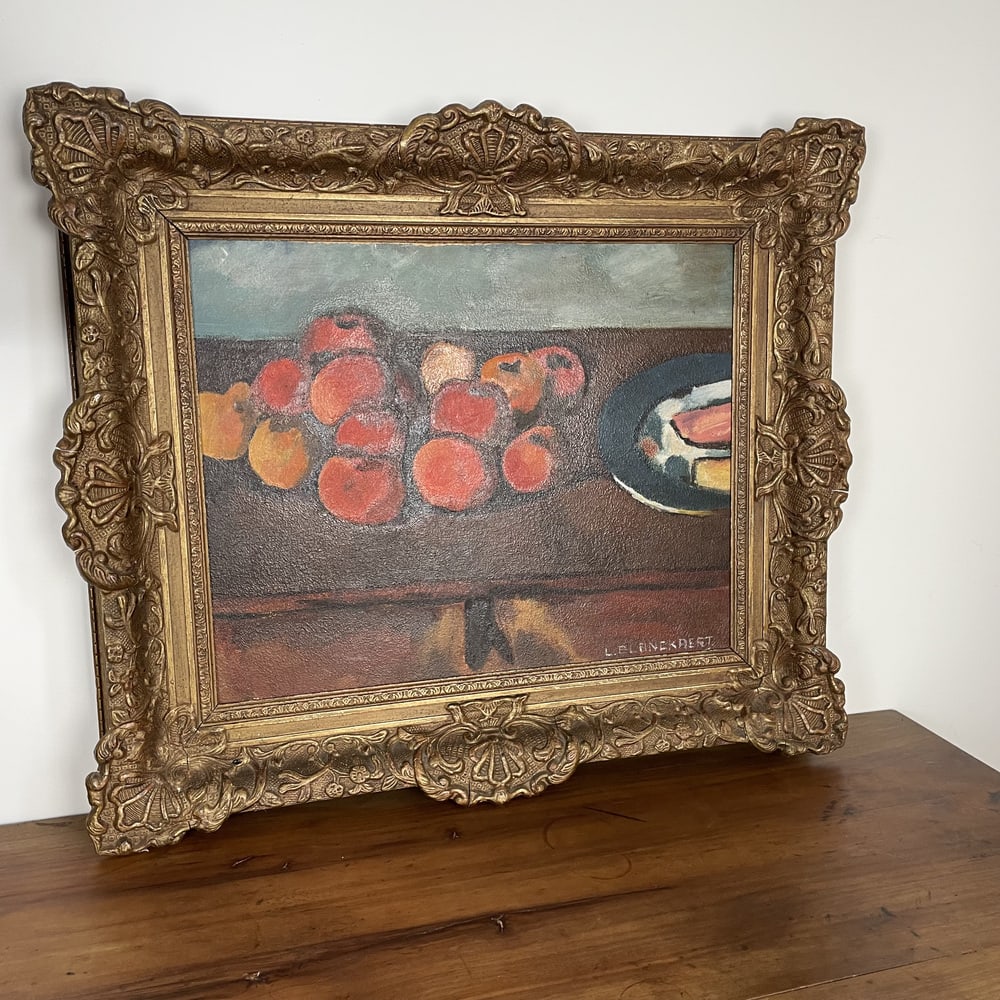 L. Blanckaert, Still Life, 1800s, Oil on Panel - 5