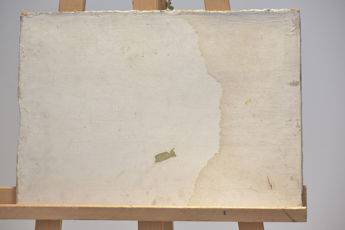 Hamburg Harbor, Around 1910, Oil on Cardboard - 5