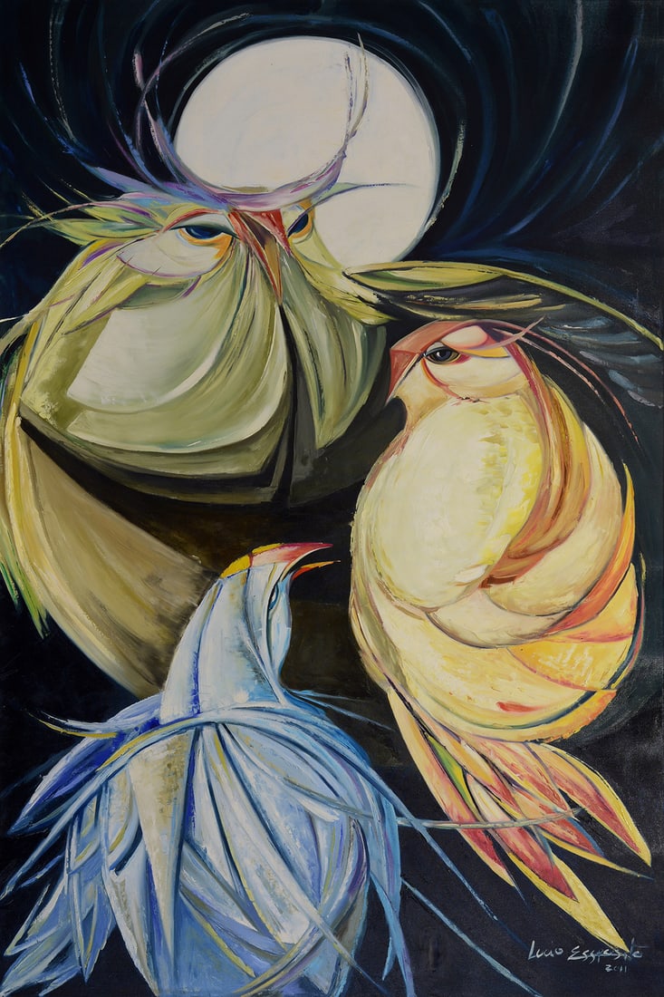 L. Esposito, Moonlight Serenade, 2011, Oil on Canvas - 2