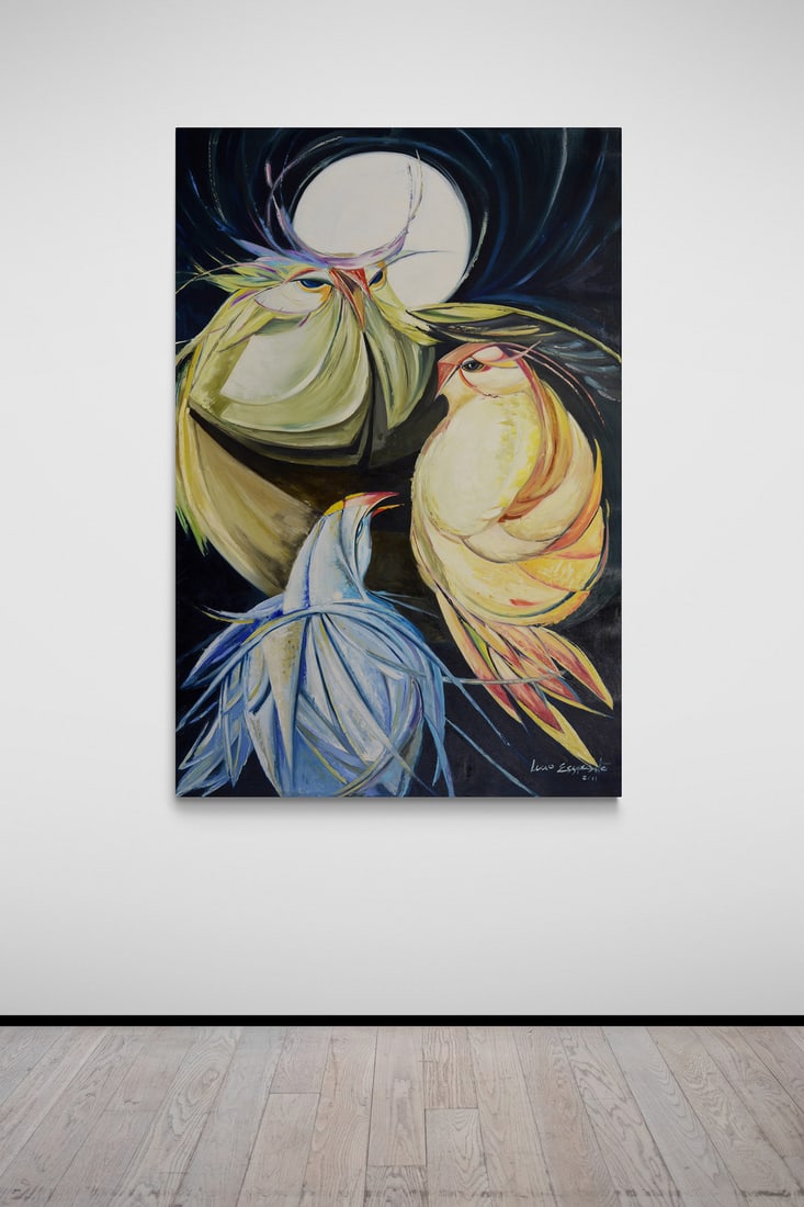 L. Esposito, Moonlight Serenade, 2011, Oil on Canvas - 3