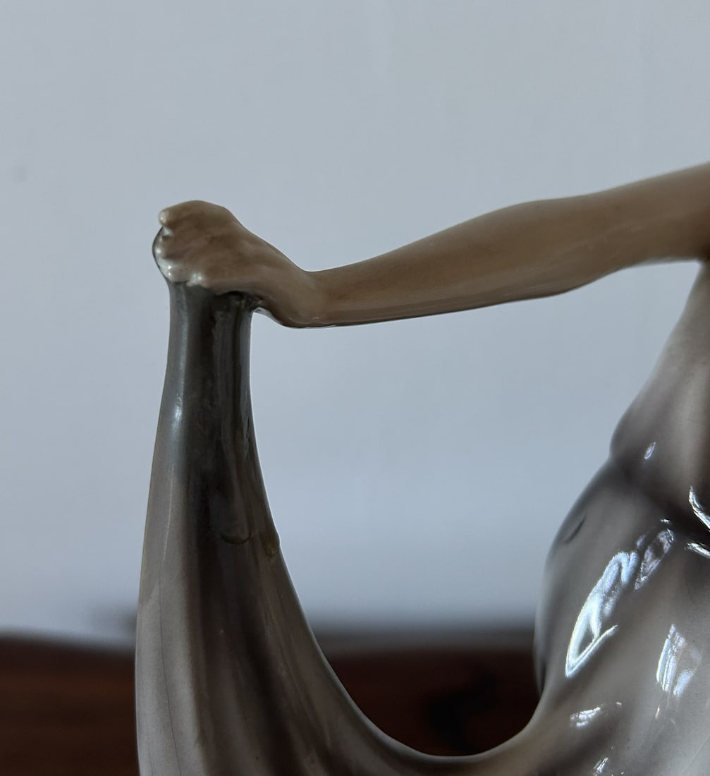 Dancer Sculpture by Lorenzl for Goldscheider Austria - 10