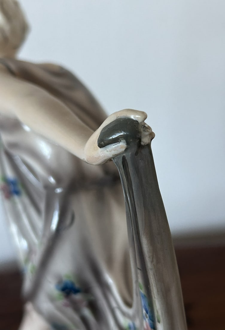 Dancer Sculpture by Lorenzl for Goldscheider Austria - 9