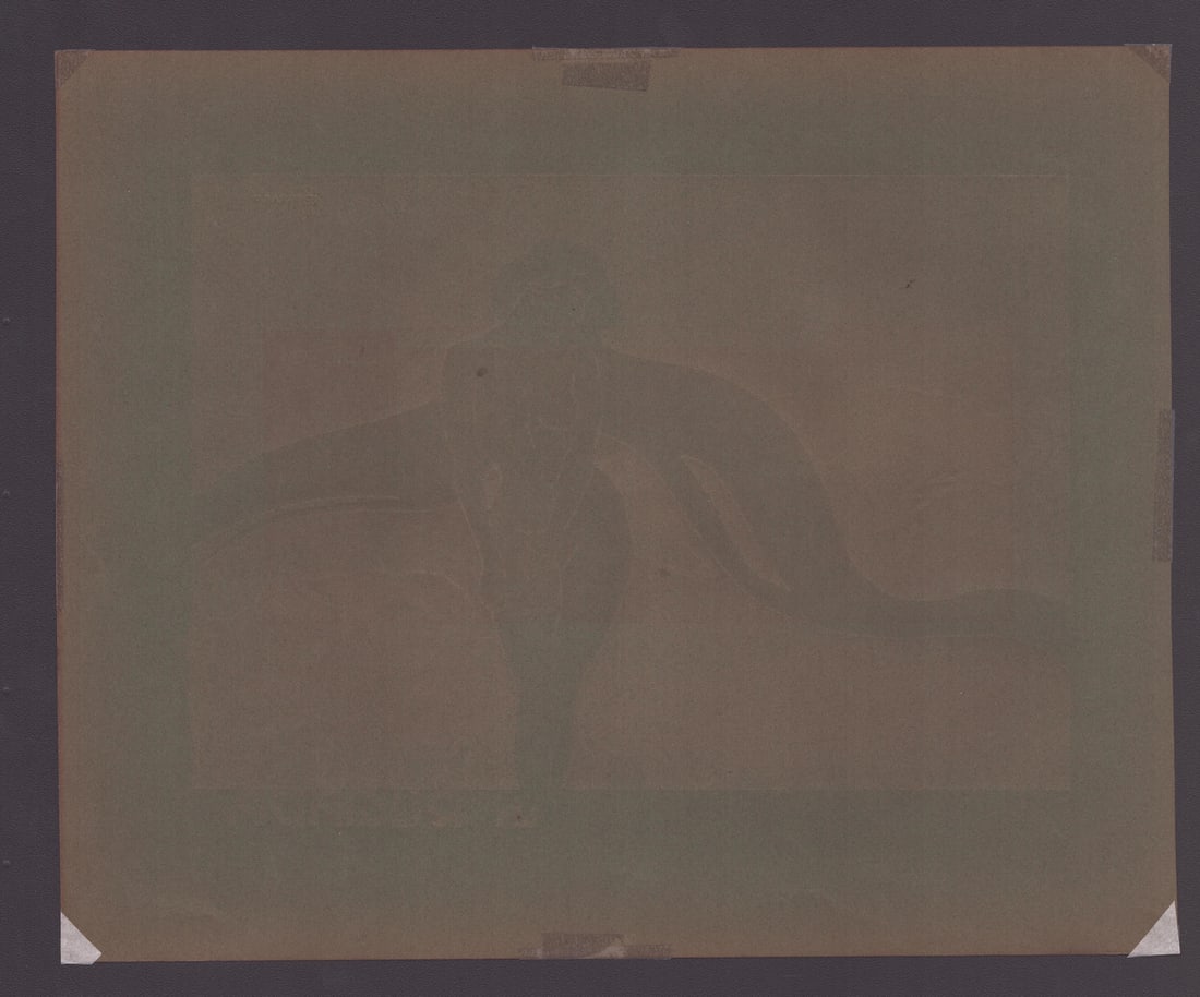 Luigi Bompard, La Rugiada, 1905, Woodcut - 6