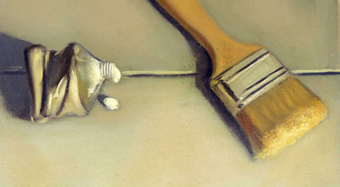 Maximilian Ciccone, Composition, Oil on Canvas - 3