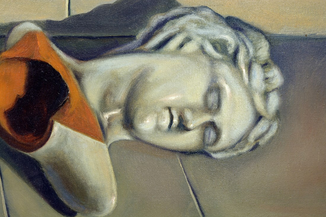 Maximilian Ciccone, Composition, Oil on Canvas - 5