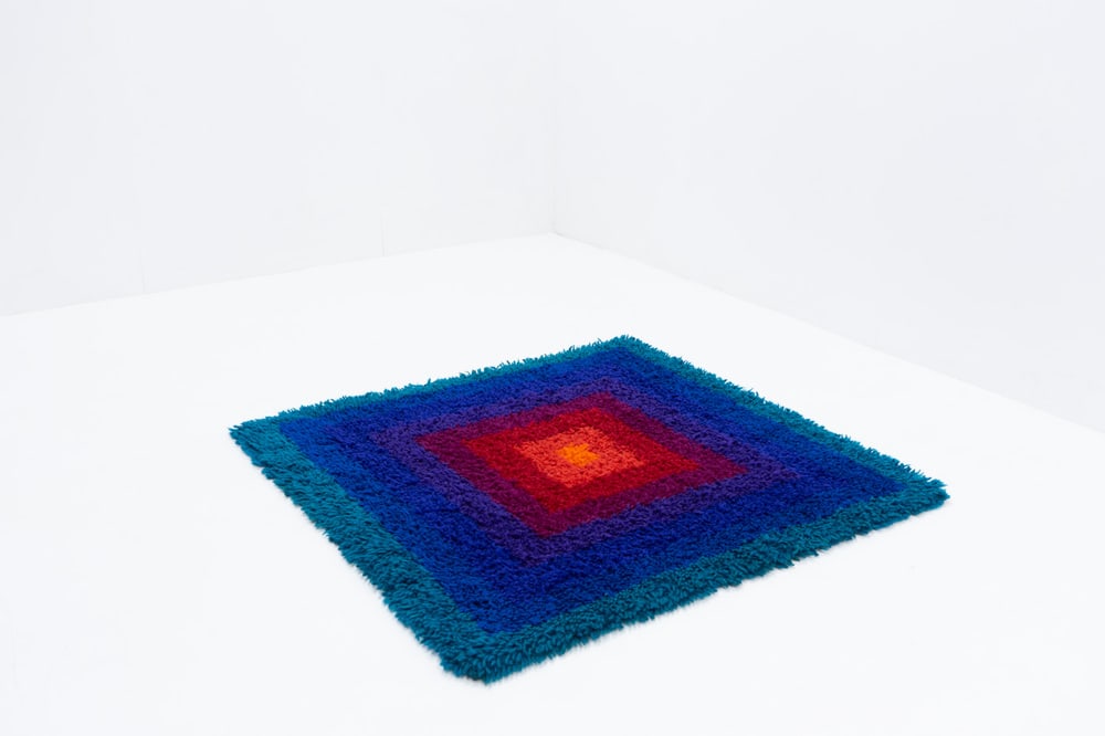 Square Rug Mira-Carré by Verner Panton, 1970s - 4