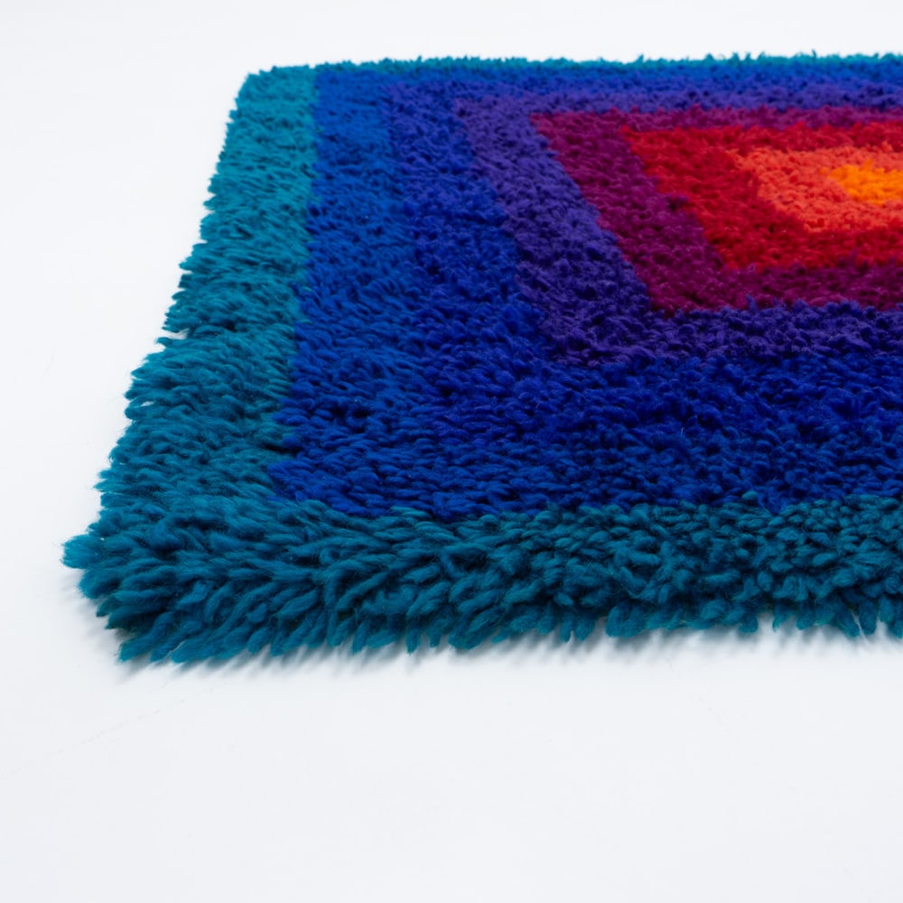 Square Rug Mira-Carré by Verner Panton, 1970s - 7