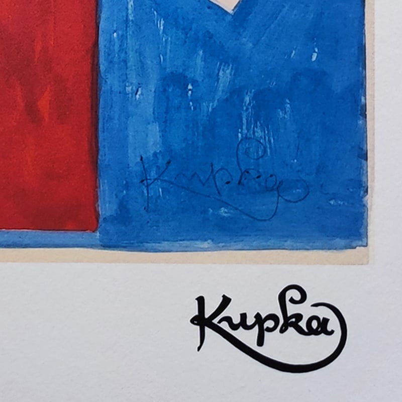 Kupka, Abstract Composition, 1970s, Lithograph - 8