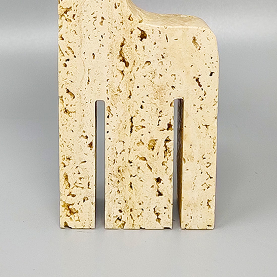 Travertine Giraffe Sculpture by Mari for F.lli Mannelli - 6