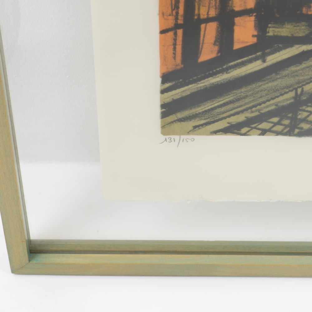 Bernard Buffet, Panam, 1980s, Lithograph, Framed - 12