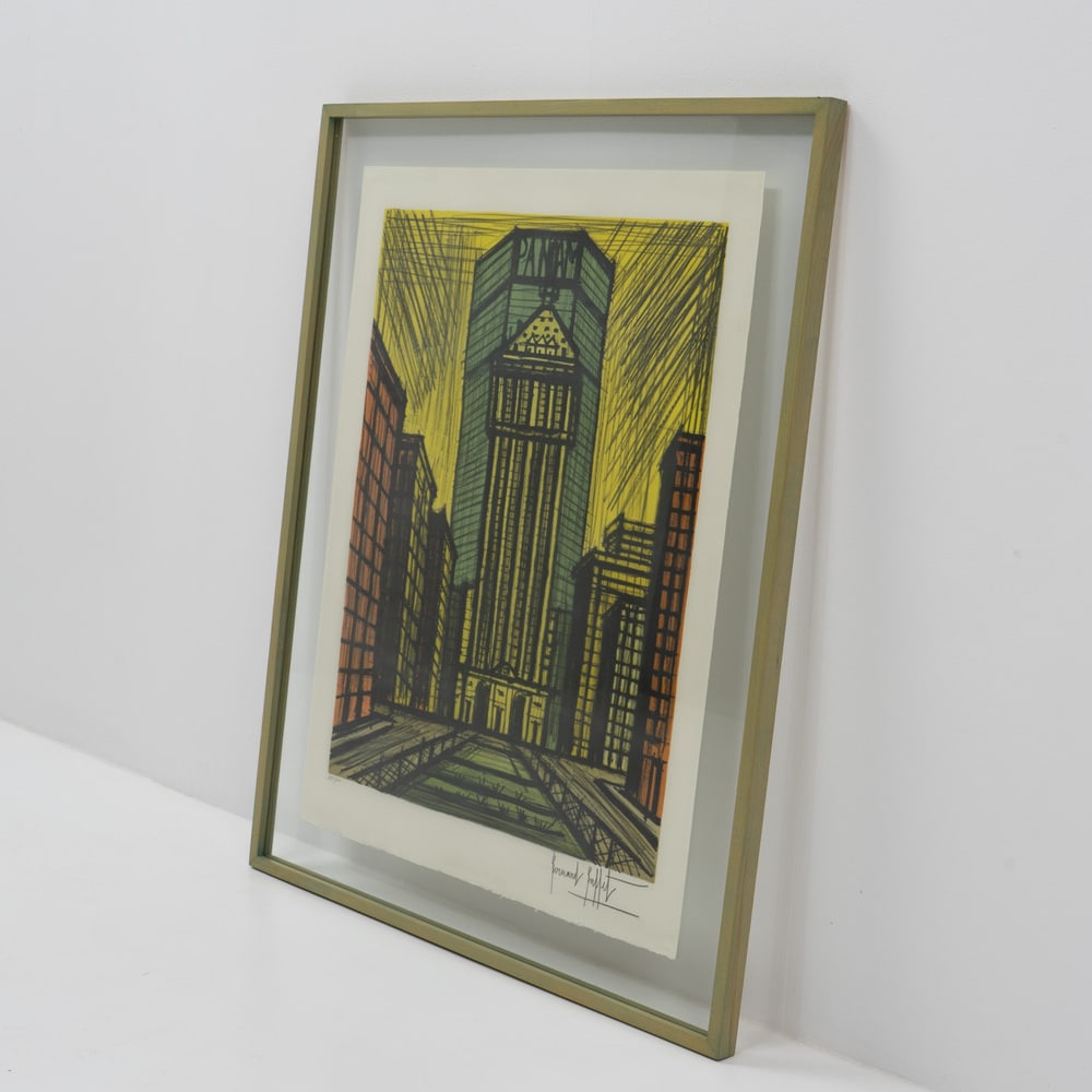 Bernard Buffet, Panam, 1980s, Lithograph, Framed - 5