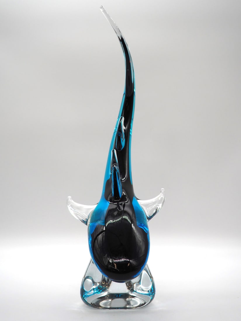 Glass Sculpture Shark, Färe Marcolin, Ronneby Sweden - 7