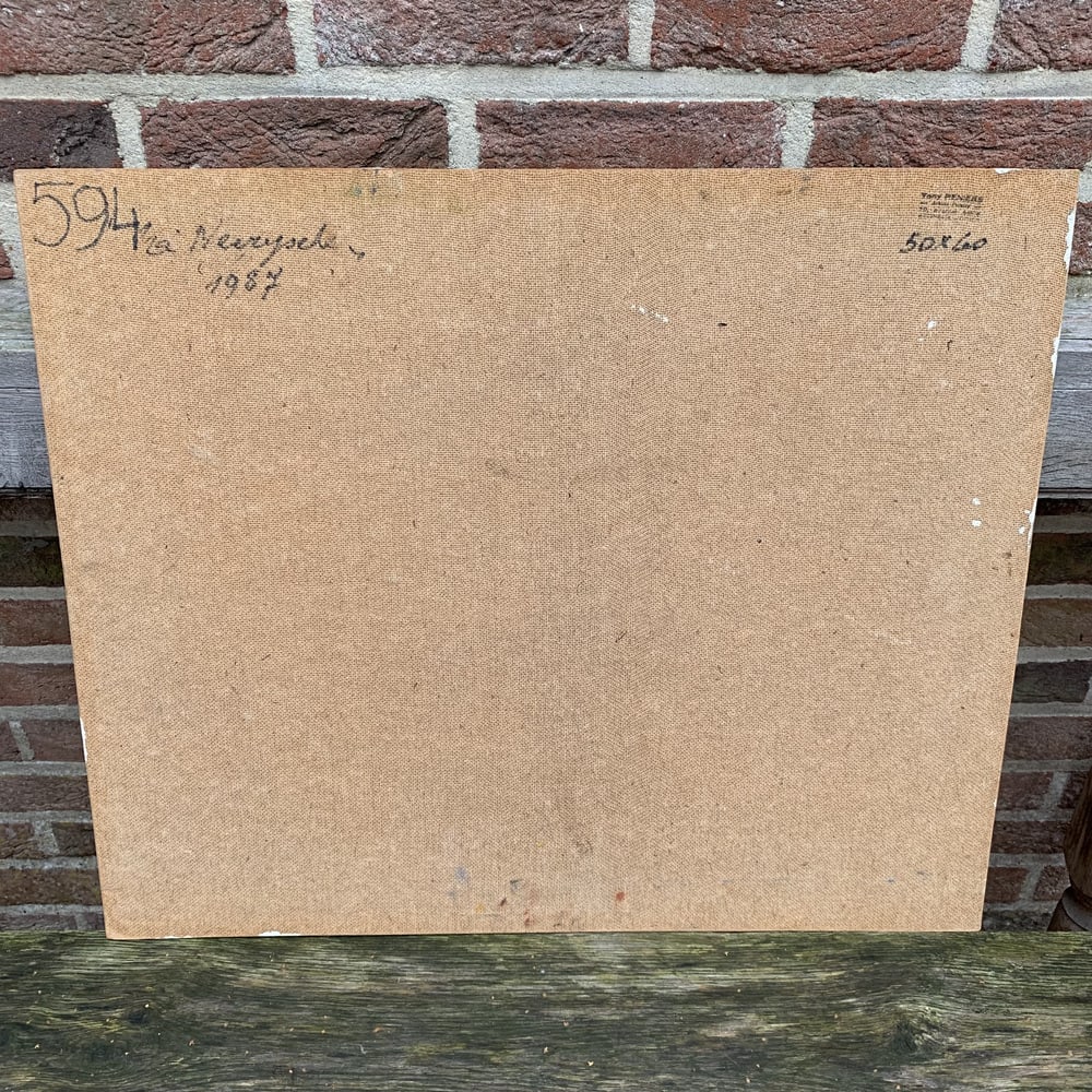 Tony Reniers, Landscape, 1987, Oil on Panel - 6