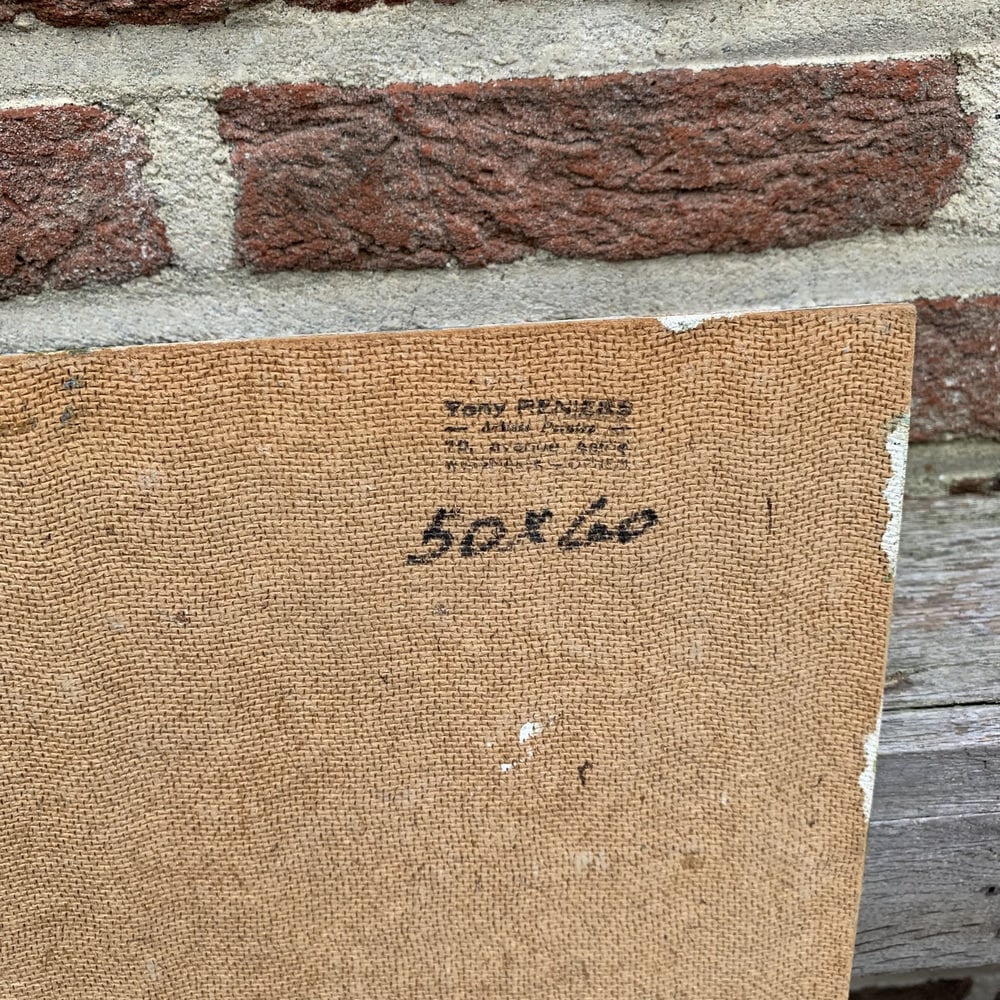 Tony Reniers, Landscape, 1987, Oil on Panel - 8