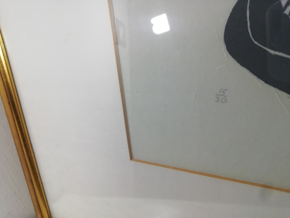 Lucassie Qumaluk, Motherhood, Woodcut, 1970s - 7