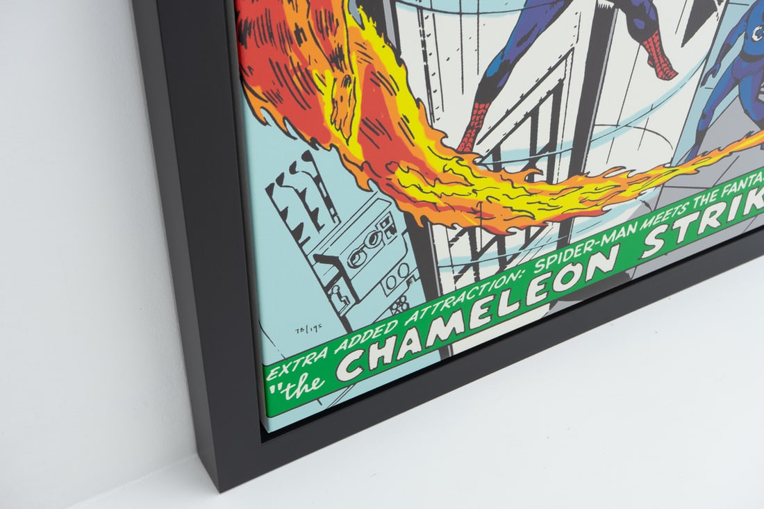 Limited Edition Marvel Print Signed, Numbered, Stan Lee - 6