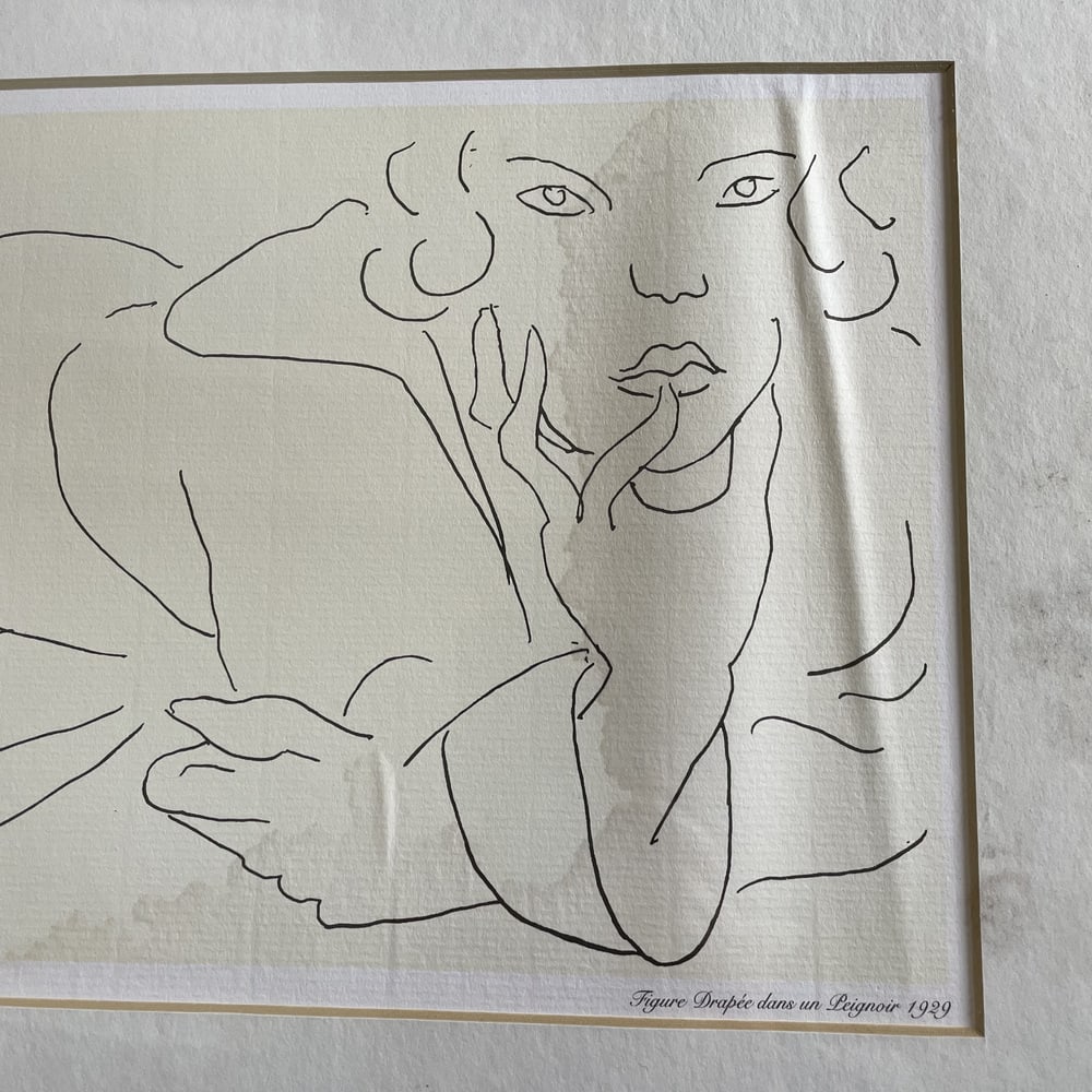 Matisse, Figure Draped in a Bathrobe, 1929, Lithograph - 3