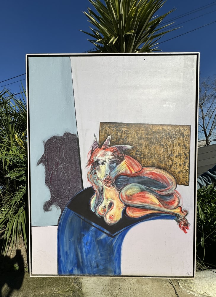 Henri Ren, Portrait, 1982, Oil on Canvas - 4