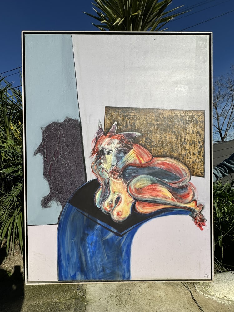 Henri Ren, Portrait, 1982, Oil on Canvas - 5