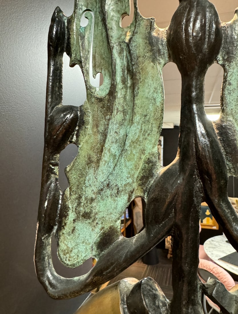 Sculpture in Polychrome Bronze by Cristian Todié - 4