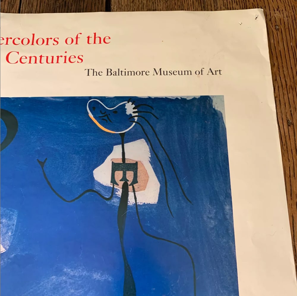 Vintage Joan Miro Museum Poster, 1979 - 7