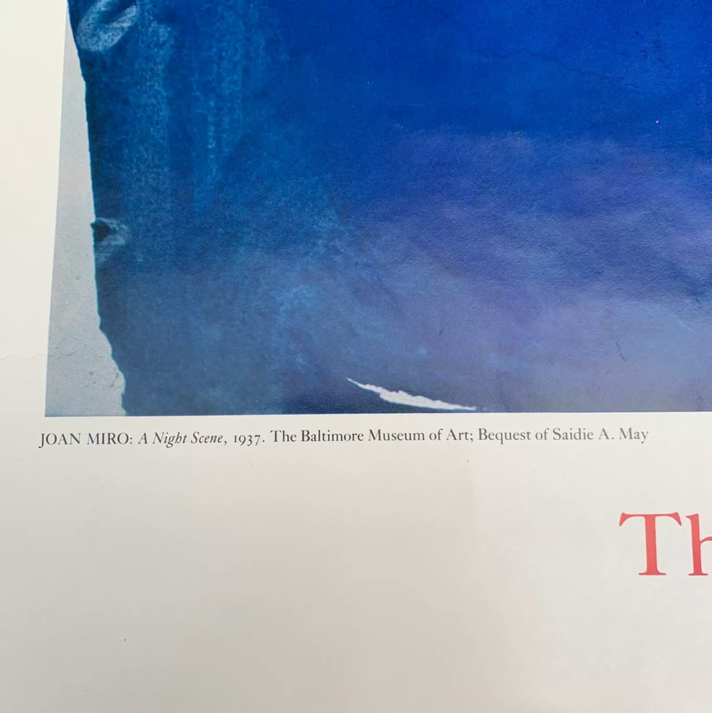 Vintage Joan Miro Museum Poster, 1979 - 8