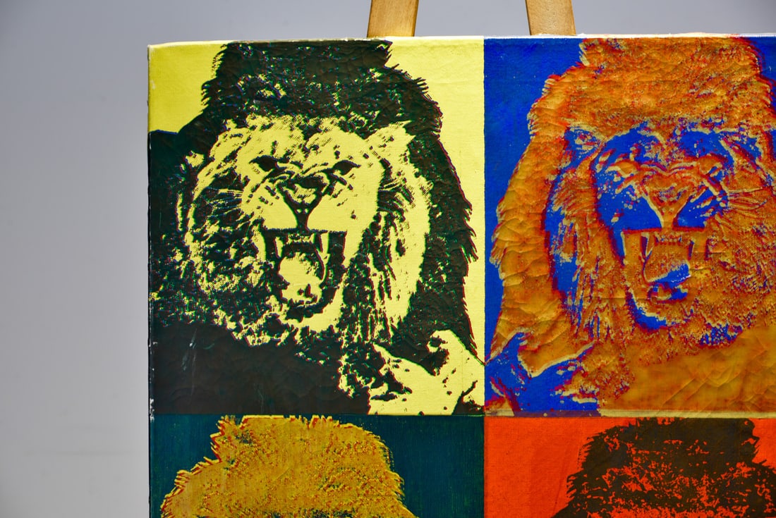 Nic Albrecht, Long Live the Lion, 1969, Silkscreen - 4