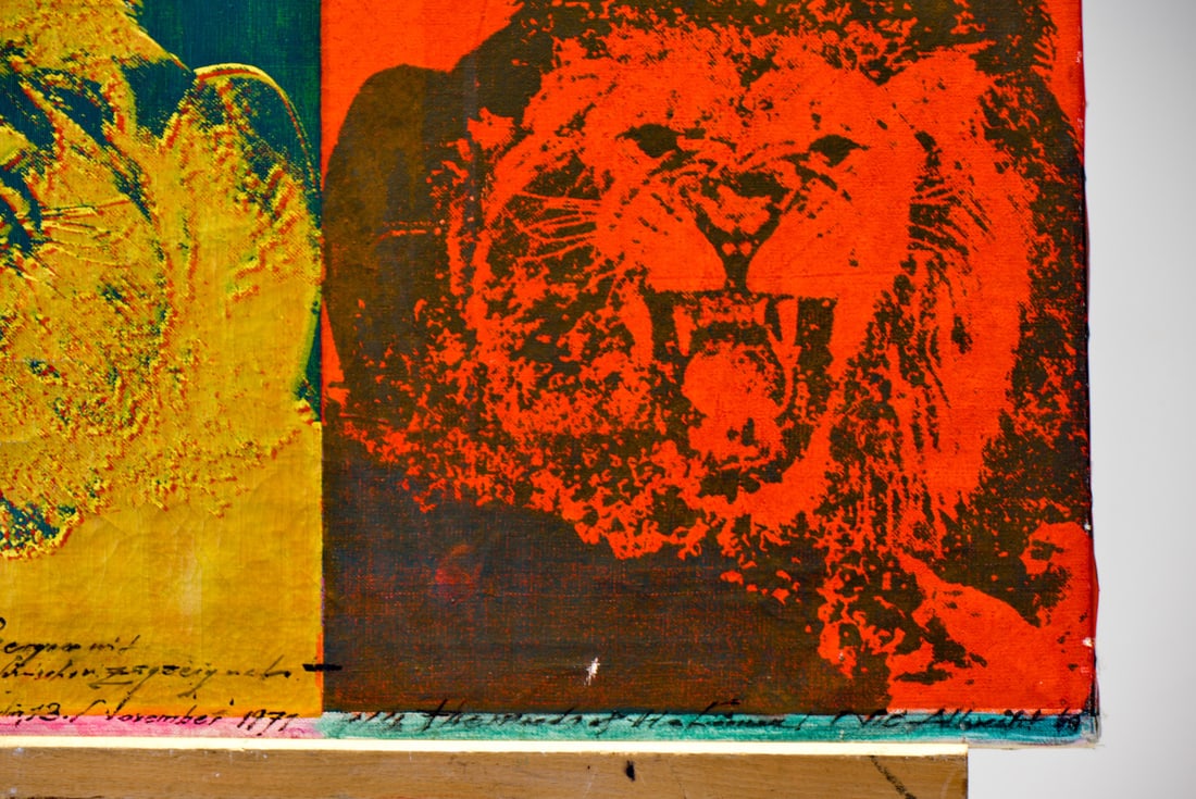 Nic Albrecht, Long Live the Lion, 1969, Silkscreen - 6