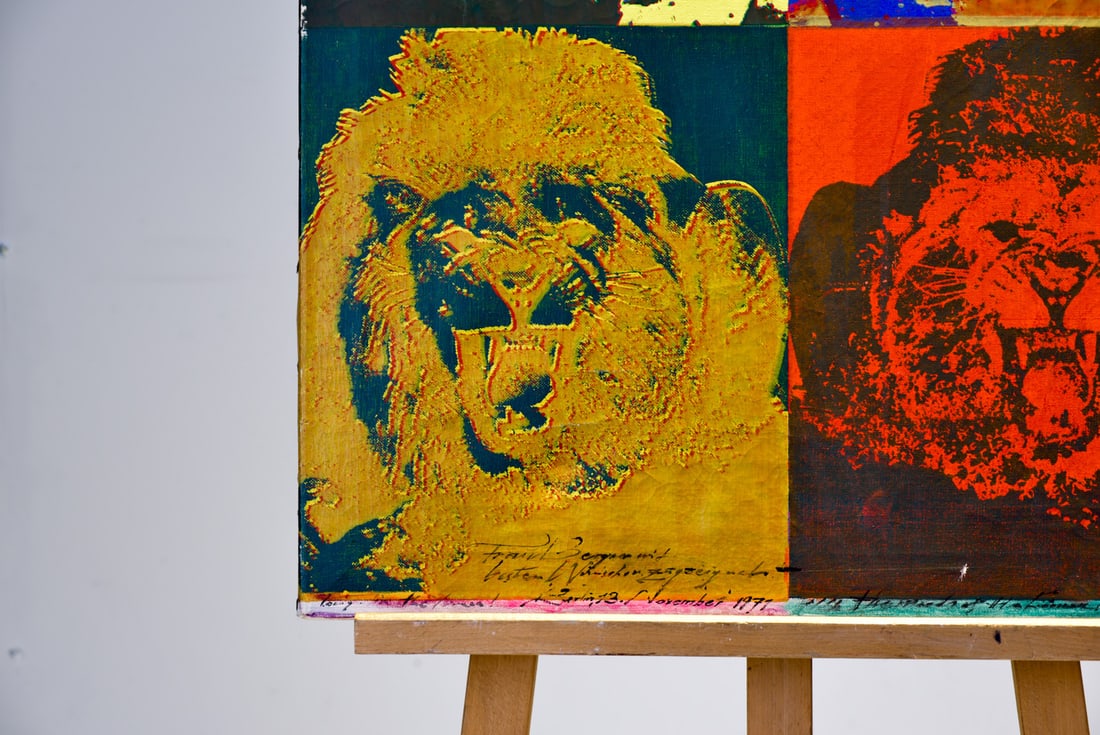 Nic Albrecht, Long Live the Lion, 1969, Silkscreen - 8