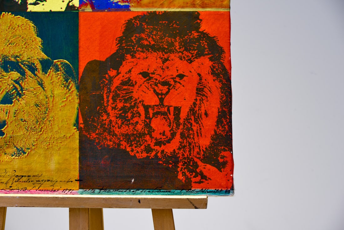 Nic Albrecht, Long Live the Lion, 1969, Silkscreen - 9
