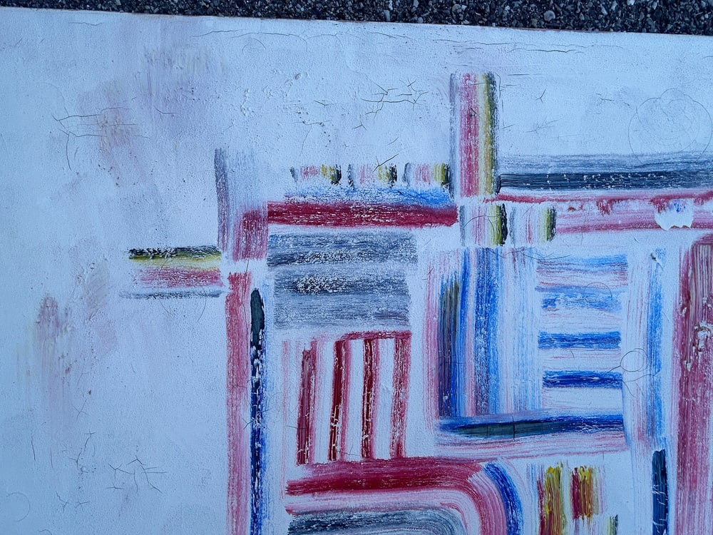 Abstract Composition, 1997, Oil on Canvas - 11