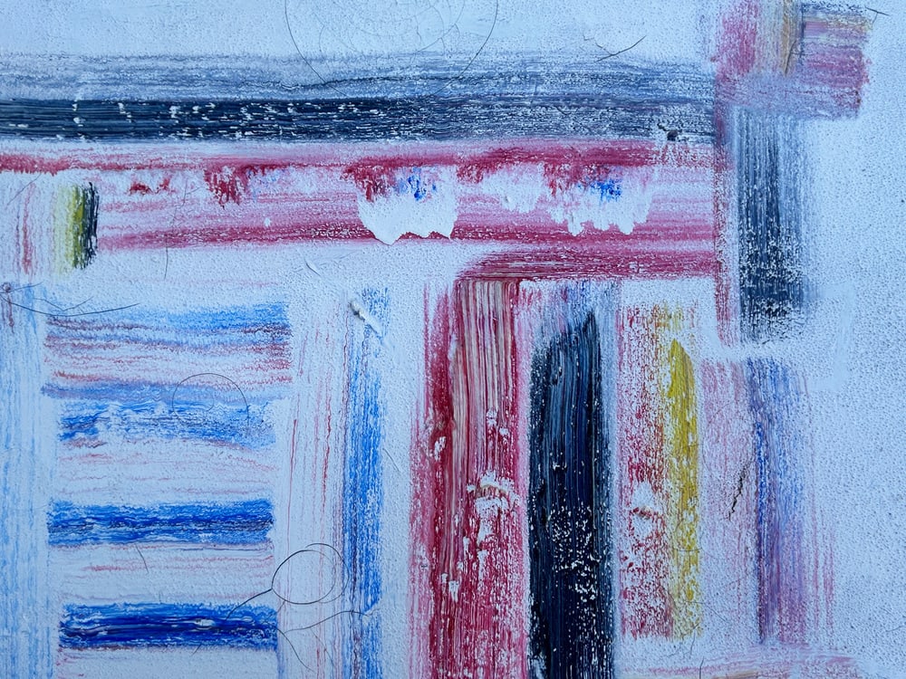 Abstract Composition, 1997, Oil on Canvas - 13