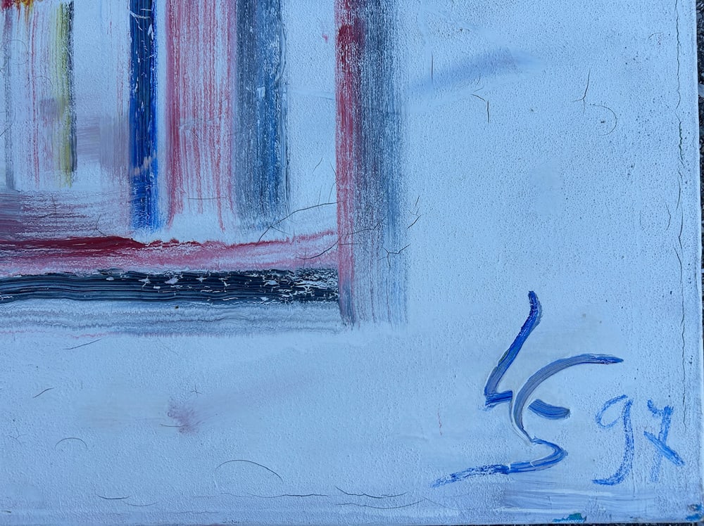 Abstract Composition, 1997, Oil on Canvas - 2