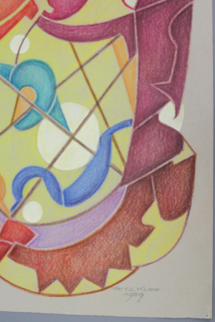 Fritz Klee, Abstract Composition, 1959, Drawing - 6