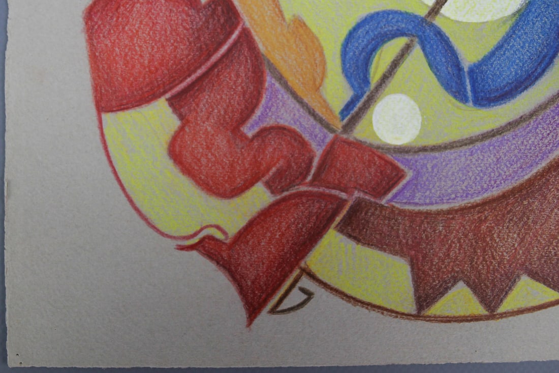 Fritz Klee, Abstract Composition, 1959, Drawing - 9