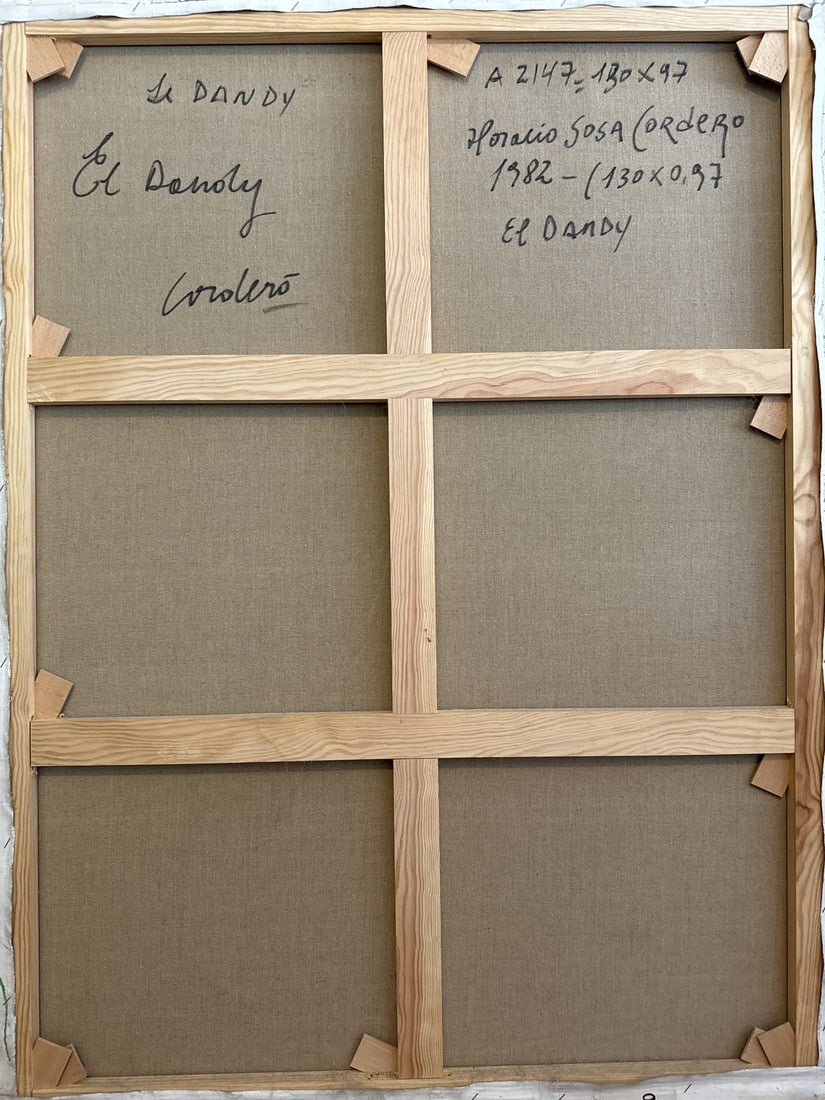 Horacio Sosa Cordeo, El Dendy, 1982, Oil on Canvas - 2