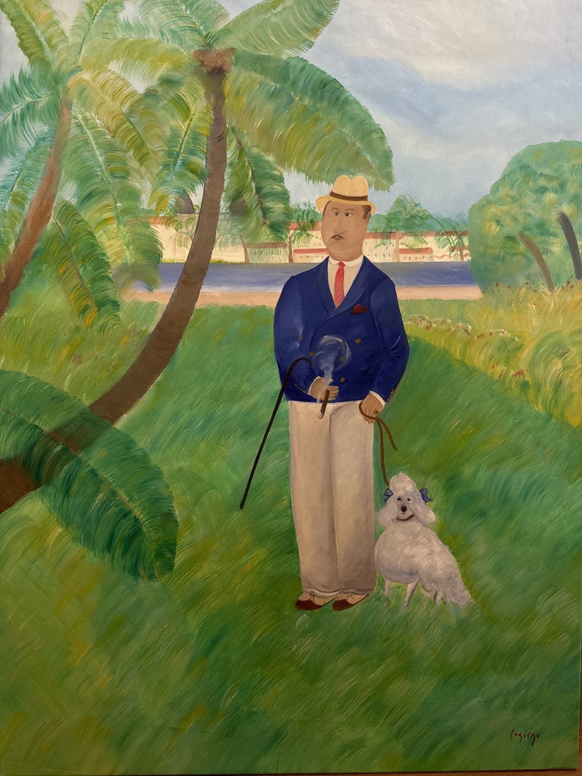 Horacio Sosa Cordeo, El Dendy, 1982, Oil on Canvas - 8