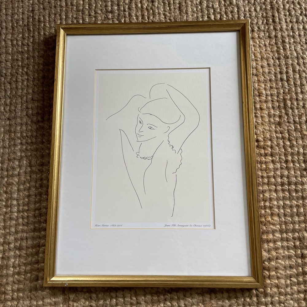 Matisse, Young Girl Arranging Her Hair, Lithograph - 2