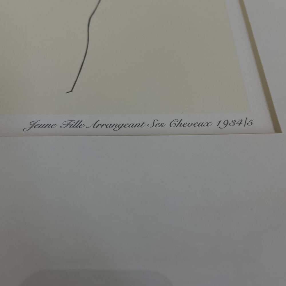 Matisse, Young Girl Arranging Her Hair, Lithograph - 6