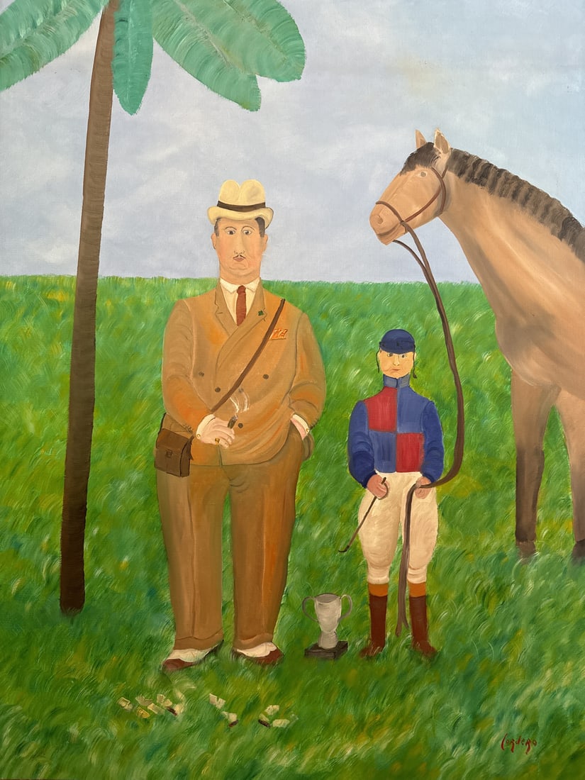 Horacio Sosa Cordero, El Ganador, 1981, Oil on Canvas - 8