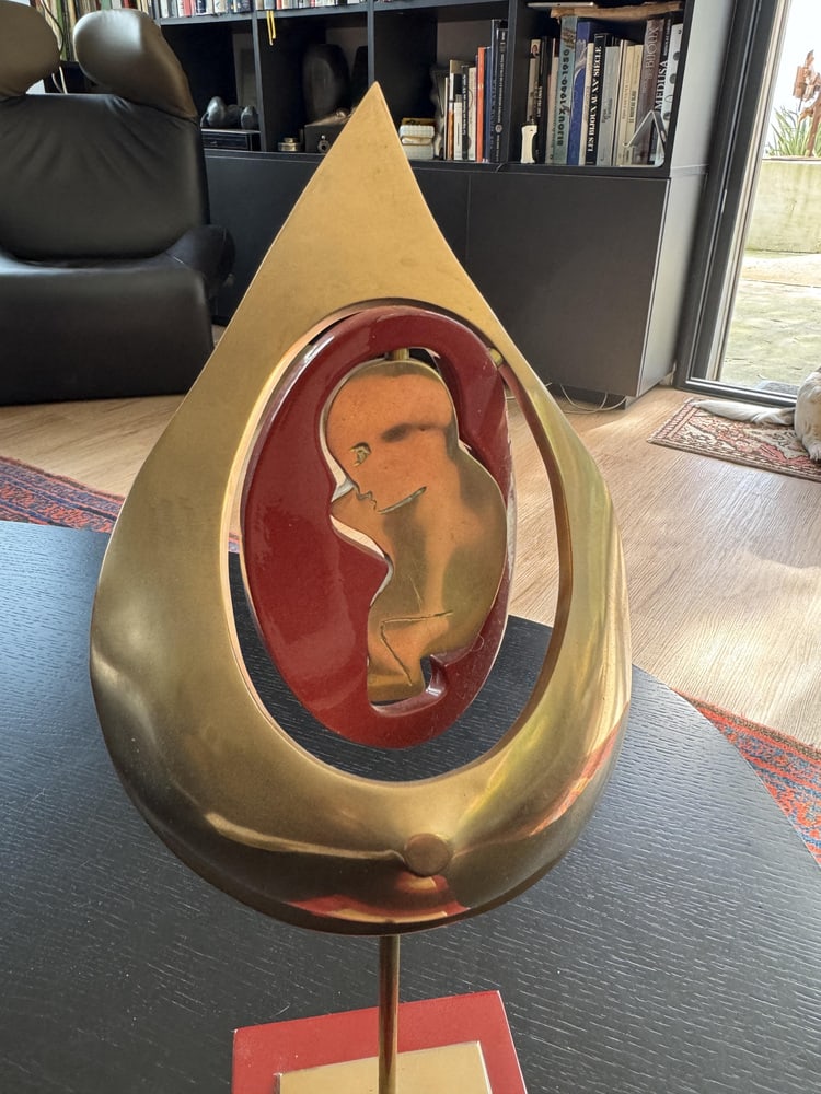 Abstract Bronze Sculpture by Laurent Rioux - 6