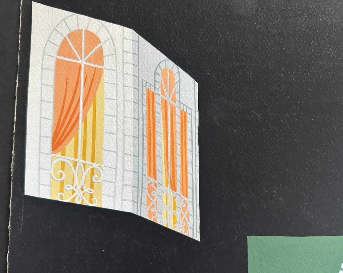 Erté, Theatrical Scenography, 1930s, Tempera, Cardboard - 4